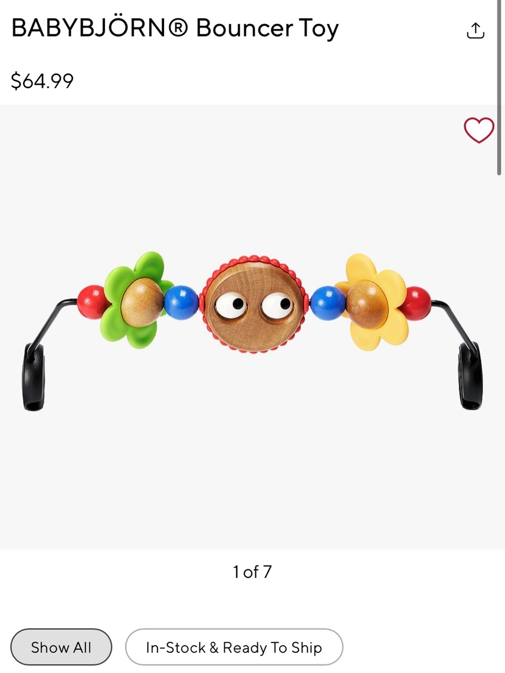 BABYBJÖRN® Bouncer Toy
